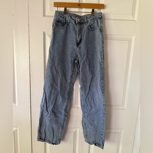 SHEIN Women’s Light Blue Relaxed Fit Denim Jeans